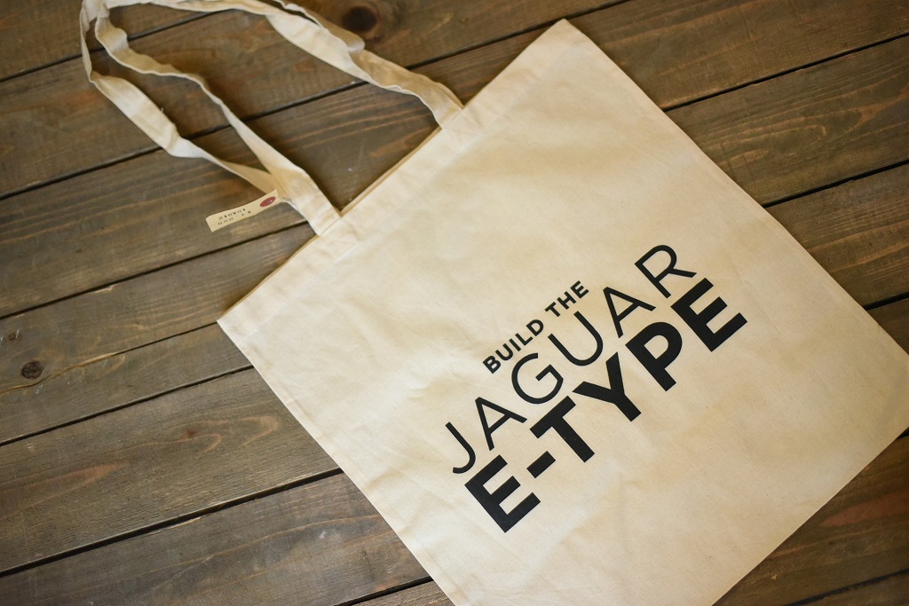104012 ジャガー　ジャグアー「JAGUAR E-TYPE」 トートバッグ MADE IN ENGLAND