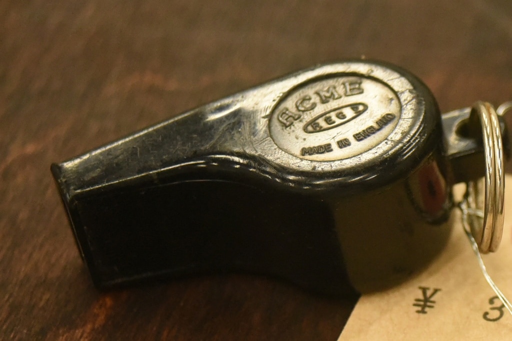 THE ACME REG.D ENGLAND アンティークホイッスル THE ACME REG.D ENGLAND アンティークホイッスル アンティーク雑貨