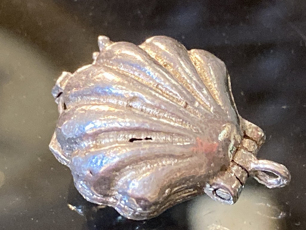 108679「PEARL SHELL」 925 SILVER ジュエリー　MADE IN ENGLAND 
