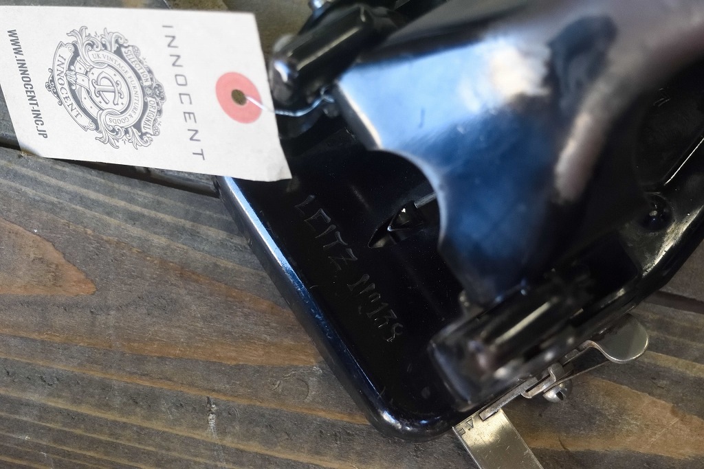 104922 ヴィンテージ 「LEITZ」 ホールパンチャー 2穴パンチ ドイツ製 MADE IN GERMANY