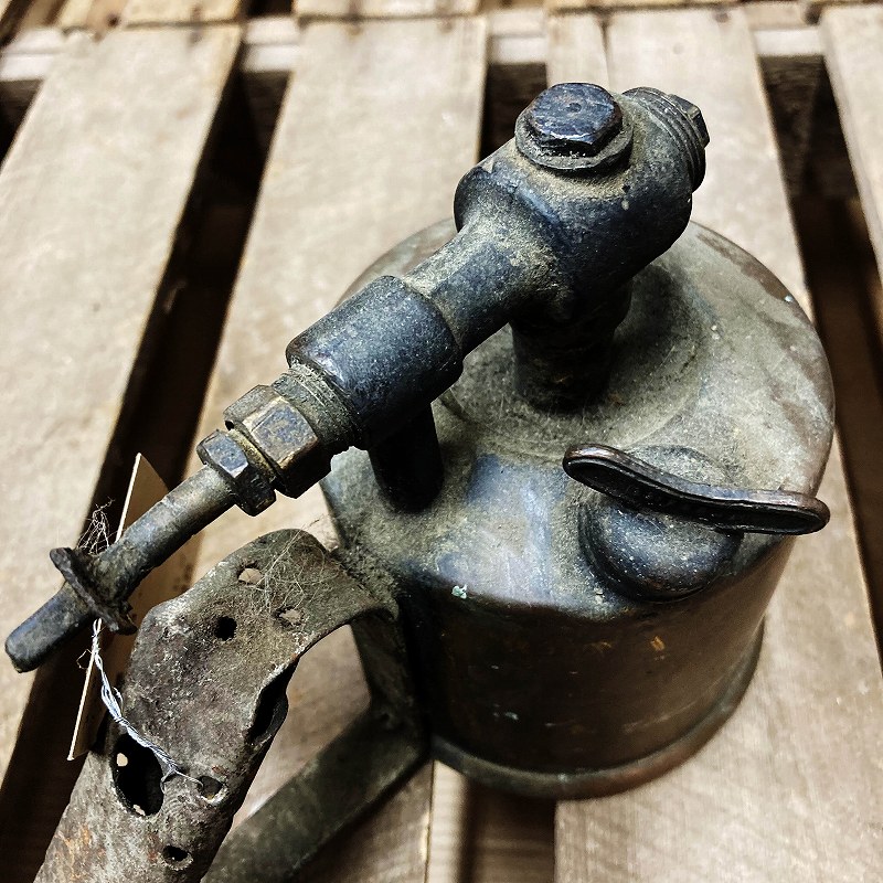 106088 「BURMOS」 MADE IN BRITISH ブラス トーチ バーナー ブロートーチ コンロ キャンプ 真鍮