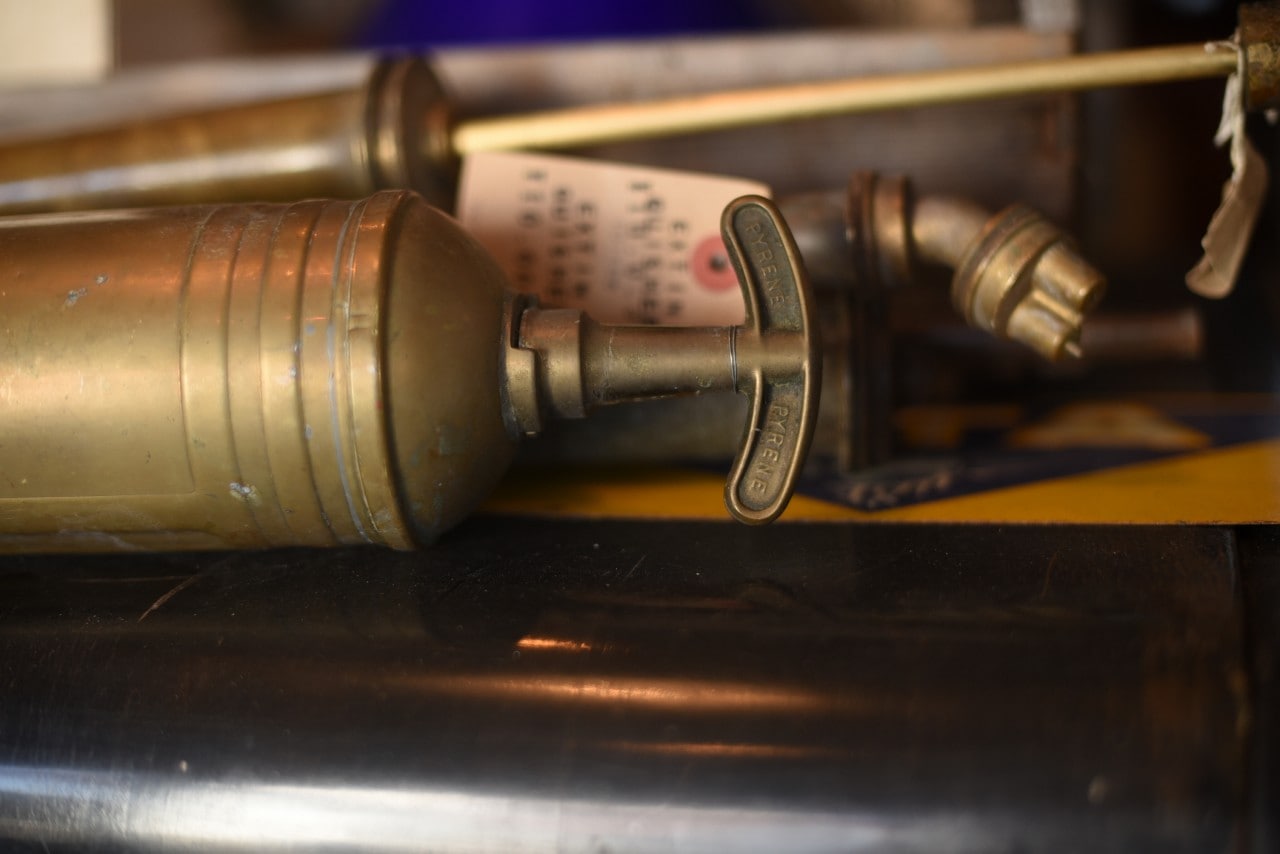 101108 UK　消火器　FIRE EXTINGUISHER 真鍮　ブラス　英国 