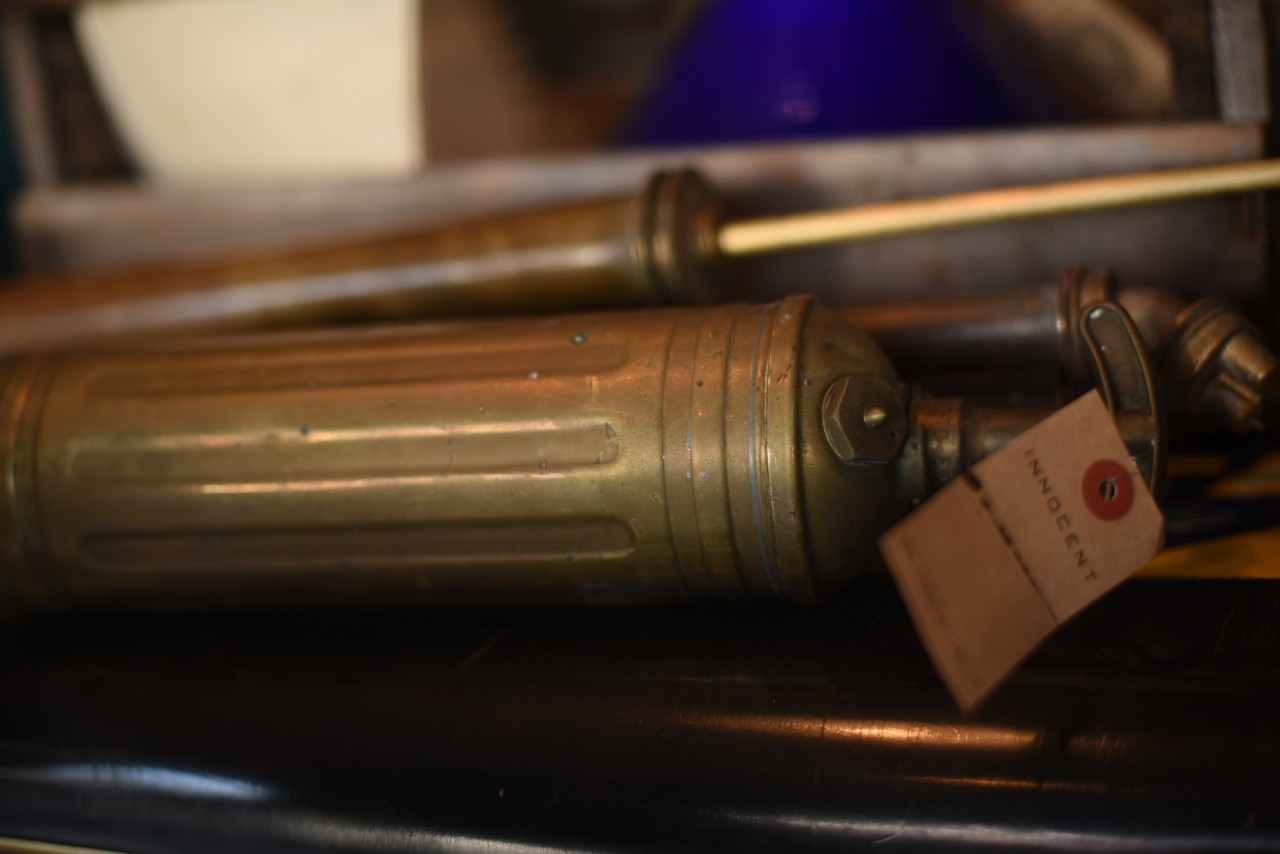 101108 UK　消火器　FIRE EXTINGUISHER 真鍮　ブラス　英国 