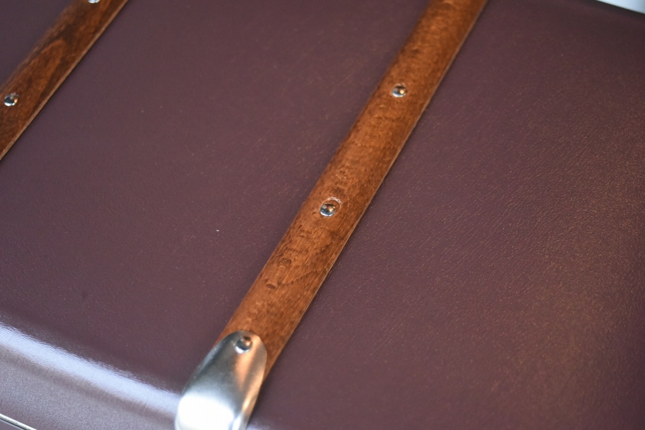 5640 40cm M ダークブラウン 「KAZETO社」　トランクケース 90年以上の歴史を誇るチェコの伝統的トランクメーカー　