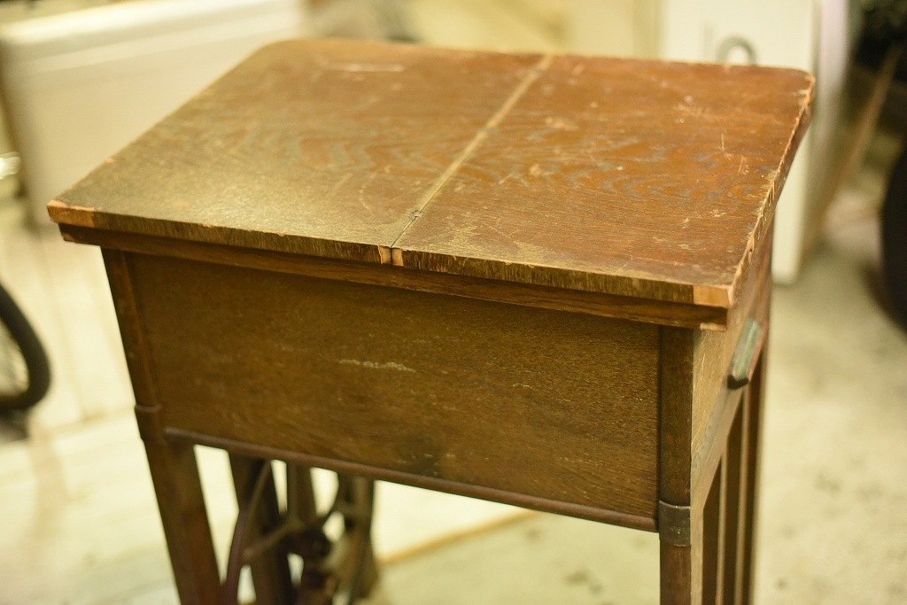 102794 ヴィンテージ 「ANKER アンカー製」 収納足踏みミシン ドイツ製 MADE IN GERMANY