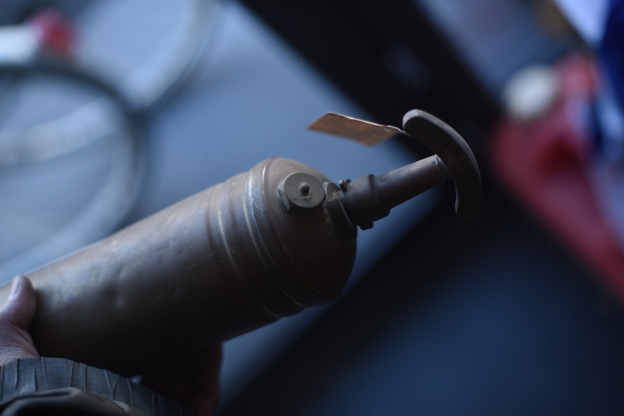 101107 UK　消火器　FIRE EXTINGUISHER 真鍮　ブラス　英国 