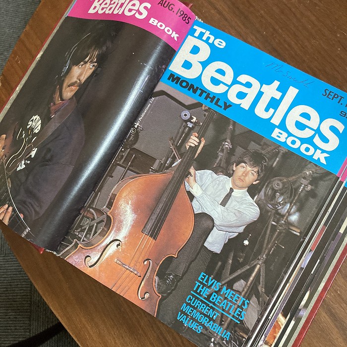 ビートルズ　ビンテージ本　THE BEATLES B3874 1985 1986 バインダー15冊セット 「The Beatles Book