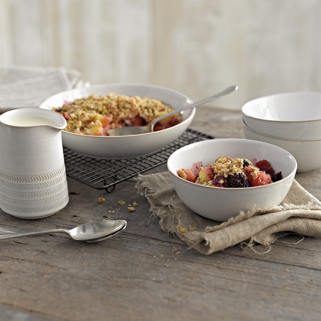 Z0052-ED8011　英国製 「Denby」　デンビー　ナチュラルキャンバス　パスタボウル