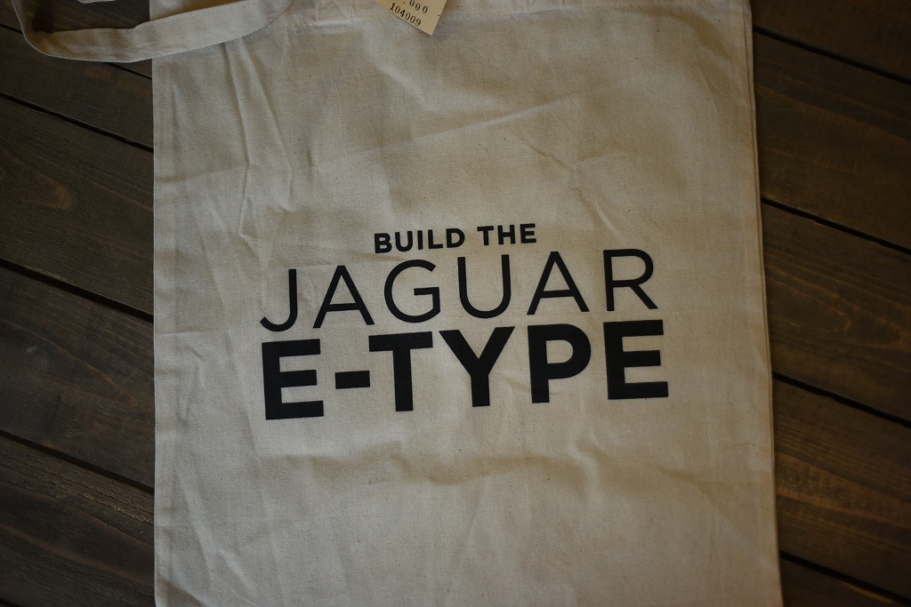 104009 ジャガー　ジャグアー「JAGUAR E-TYPE」 トートバッグ MADE IN ENGLAND