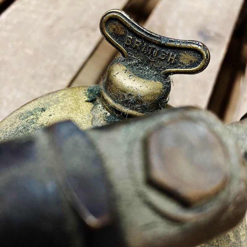 106085　「BURMOS」MADE IN BRITISH   ブラス　トーチ　バーナー　ブロートーチ　コンロ　キャンプ　真鍮　　