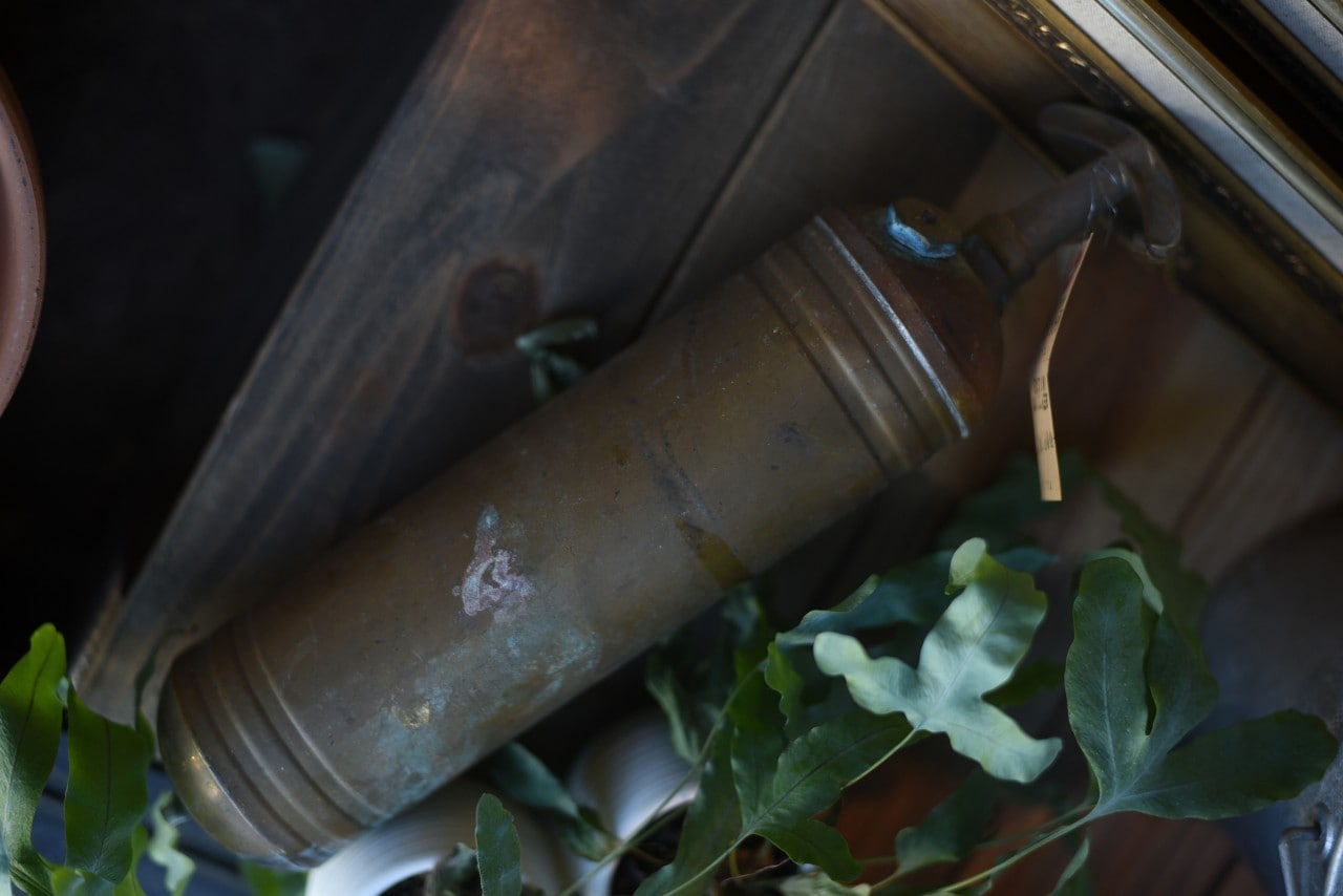 101104 UK　消火器　FIRE EXTINGUISHER 真鍮　ブラス　英国 