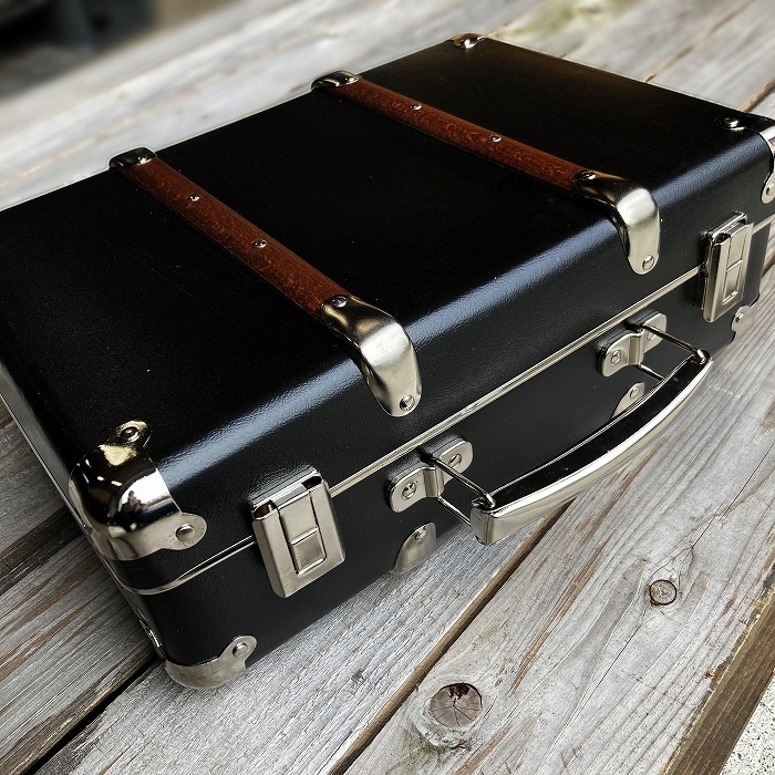 L1 5480 35cm S ブラック 「KAZETO社」　トランクケース 90年以上の歴史を誇るチェコの伝統的トランクメーカー　