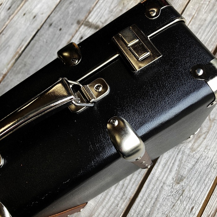 L1 5480 35cm S ブラック 「KAZETO社」　トランクケース 90年以上の歴史を誇るチェコの伝統的トランクメーカー　