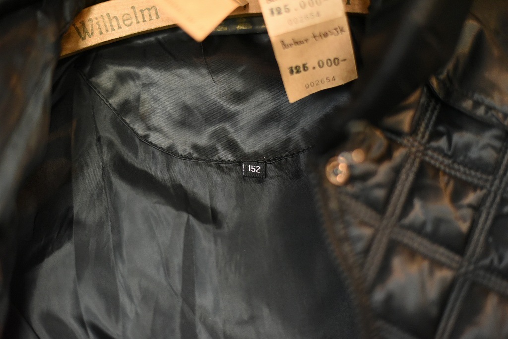 2654 ヴィンテージ 　「Barbour」　バブアー　キルティング ジャケット レディース　英国製　MADE IN ENGLAND