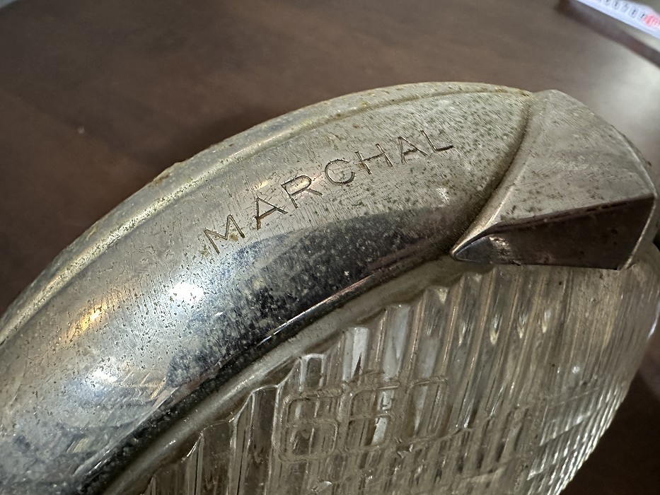 107334 ヴィンテージ　「MARSCHAL」　フォグランプ　ライト　パーツ　英国 MADE IN ENGLAND