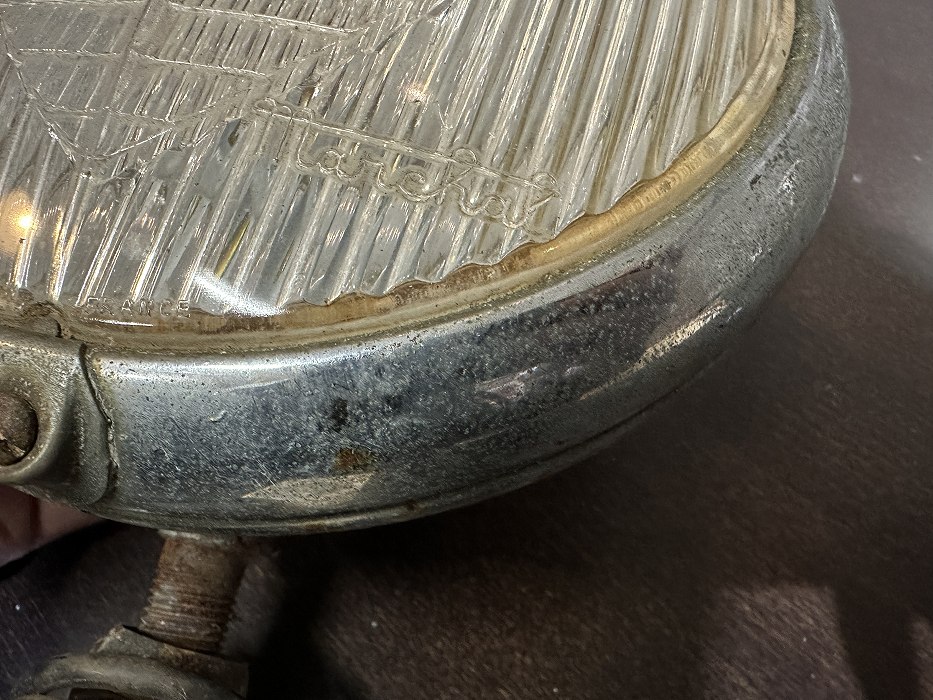 107334 ヴィンテージ　「MARSCHAL」　フォグランプ　ライト　パーツ　英国 MADE IN ENGLAND