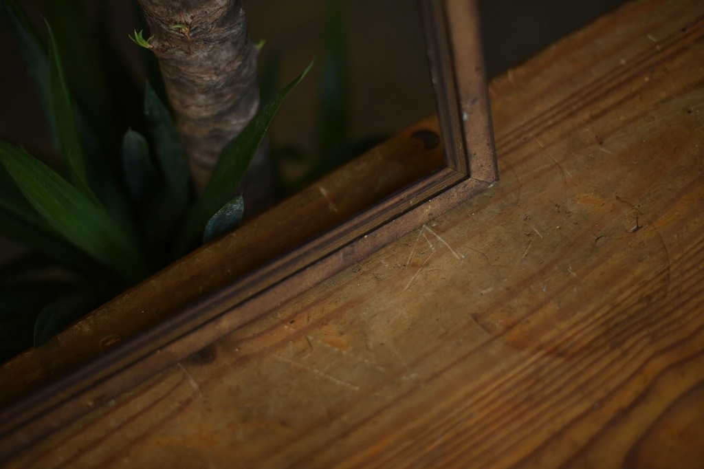 103536 ヴィンテージ　ウッドフレーム 額縁