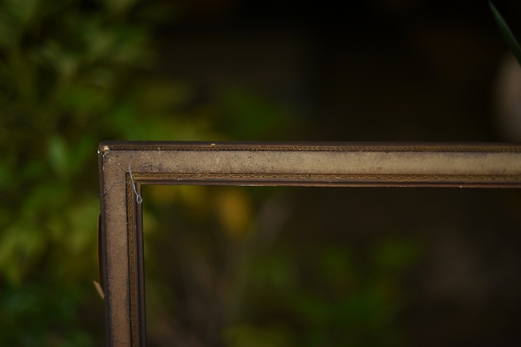 103536 ヴィンテージ　ウッドフレーム 額縁