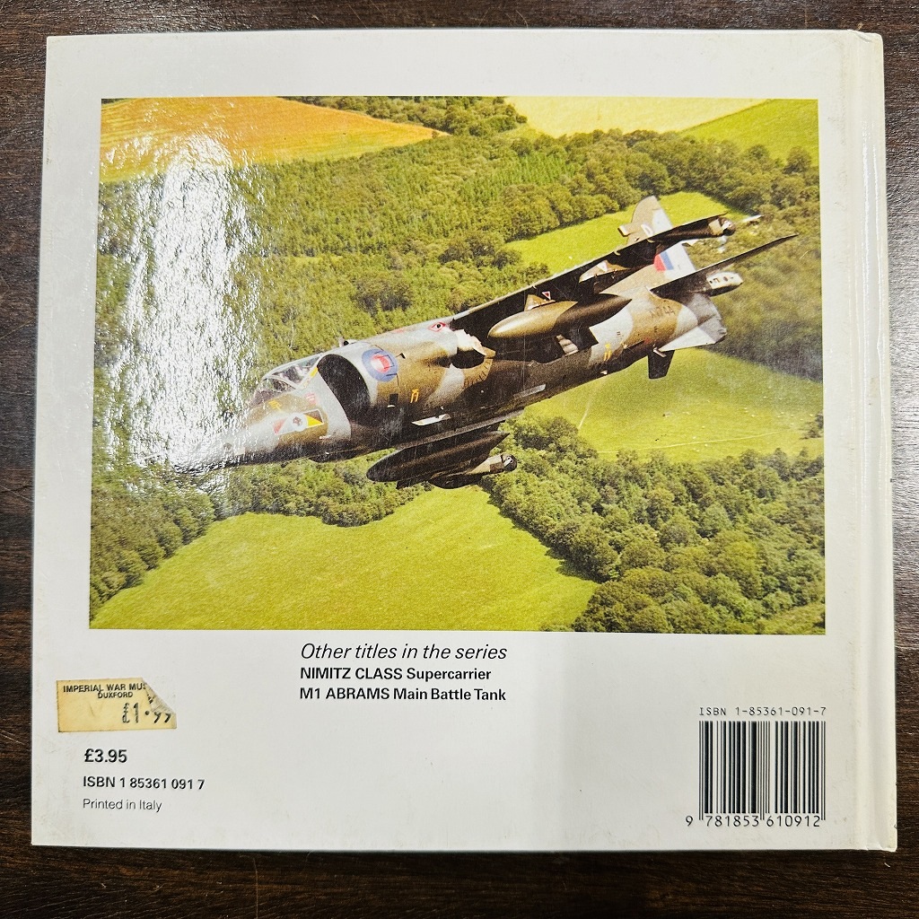 B4597「HARRIER Jump Jet」 FRANK VANN HOW THEY WORK