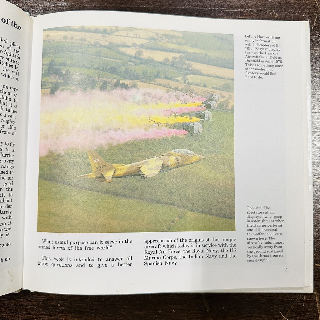 B4597「HARRIER Jump Jet」 FRANK VANN HOW THEY WORK