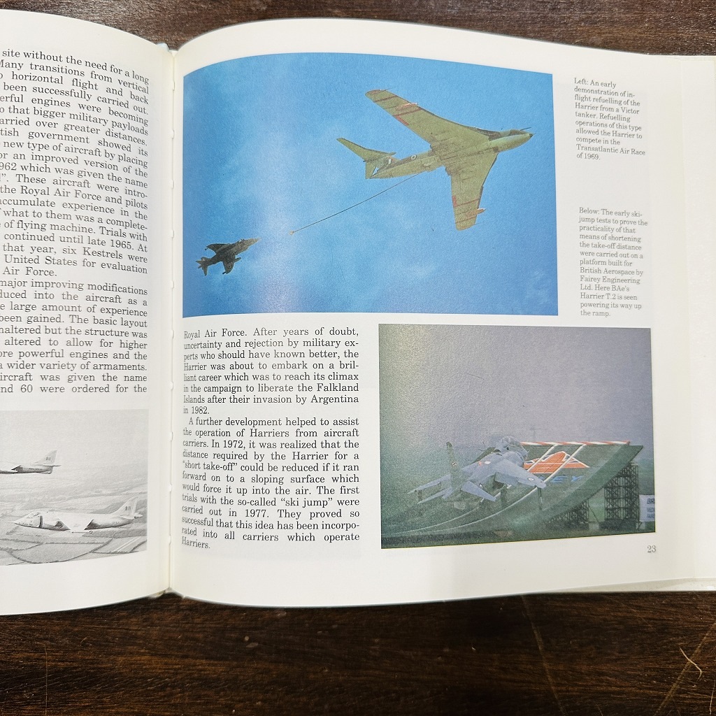 B4597「HARRIER Jump Jet」 FRANK VANN HOW THEY WORK