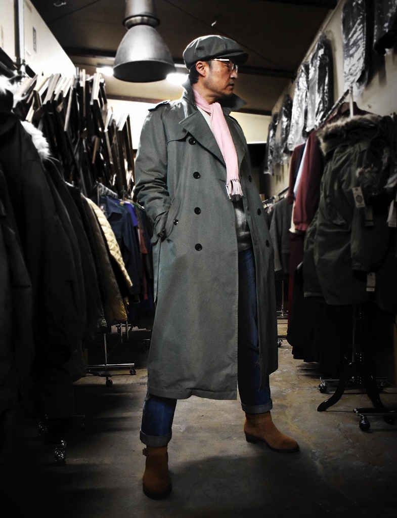 ORIGINAL PRODUCT 「TRENCH CORT」 トレンチコート COLOR：玉虫色