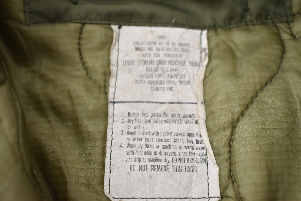 109939 [MC]  VINTAGE 65s US ARMY「M65 FISHTAIL PARKA」 フィッシュテールパーカー ヴィンテージ モッズコート