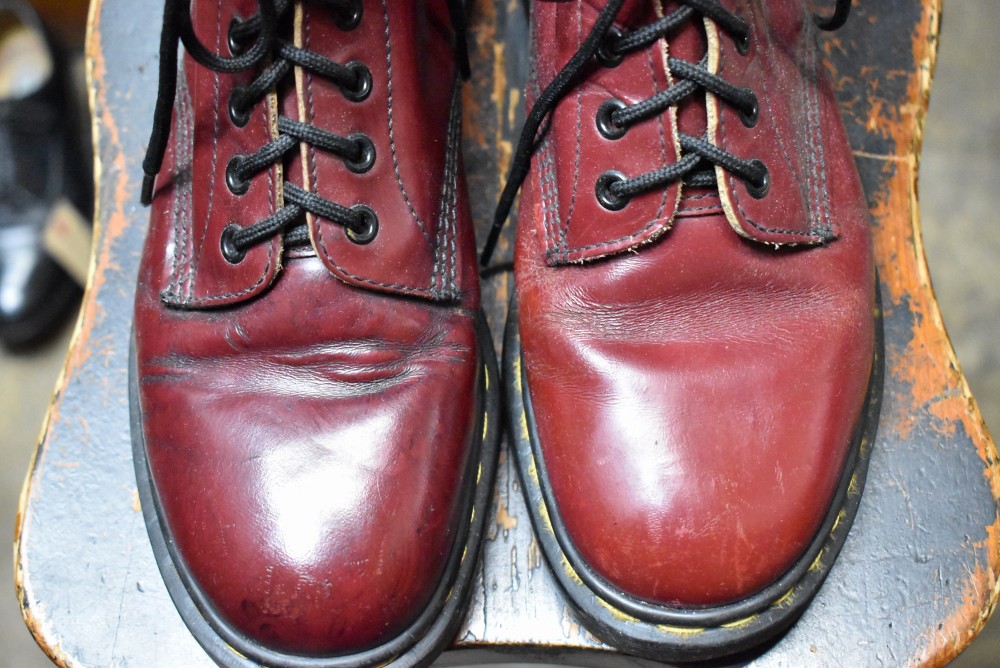 109191 ヴィンテージ　ブーツ　「ドクターマーチン」　Dr. Martens　8ホール MADE IN ENGLAND