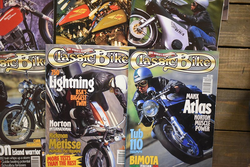 B0870 「Classic Bike」 クラシックバイク　12冊セット　ヴィンテージ　モーターサイクル誌　古本　雑誌