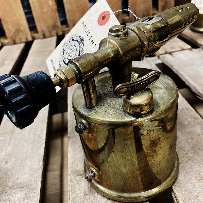 106087 MADE IN BRITISH ブラス トーチ バーナー ブロートーチ コンロ キャンプ 真鍮