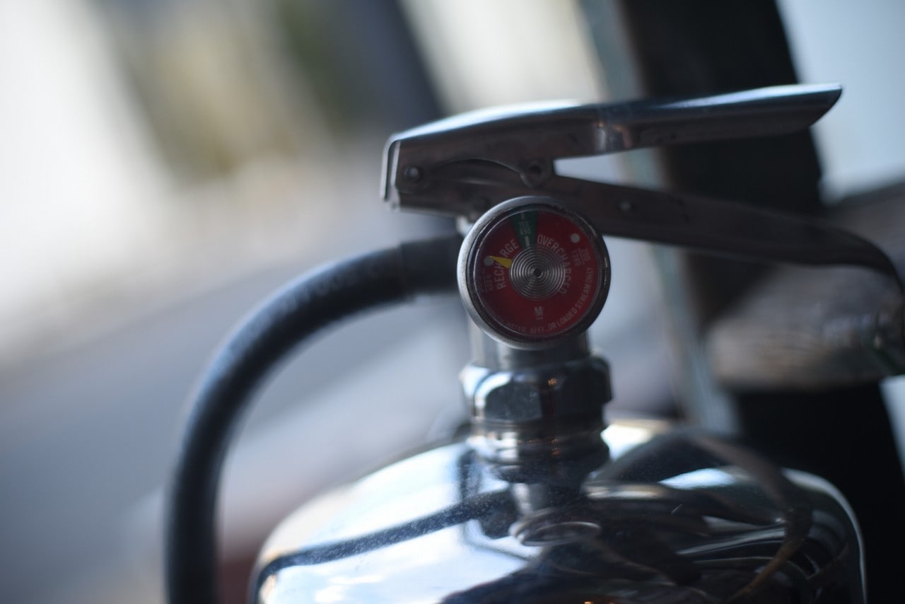 101657 UK ヴィンテージ　ABTEX製 Fire extinguisher　消火器　英国製　