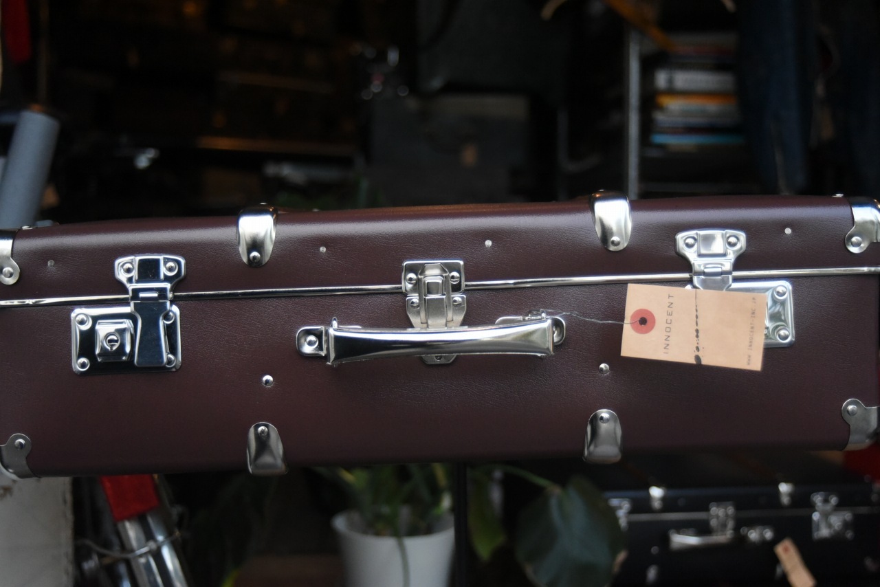 5657 55cm　L ダークブラウン 「KAZETO社」　トランクケース 90年以上の歴史を誇るチェコの伝統的トランクメーカー　