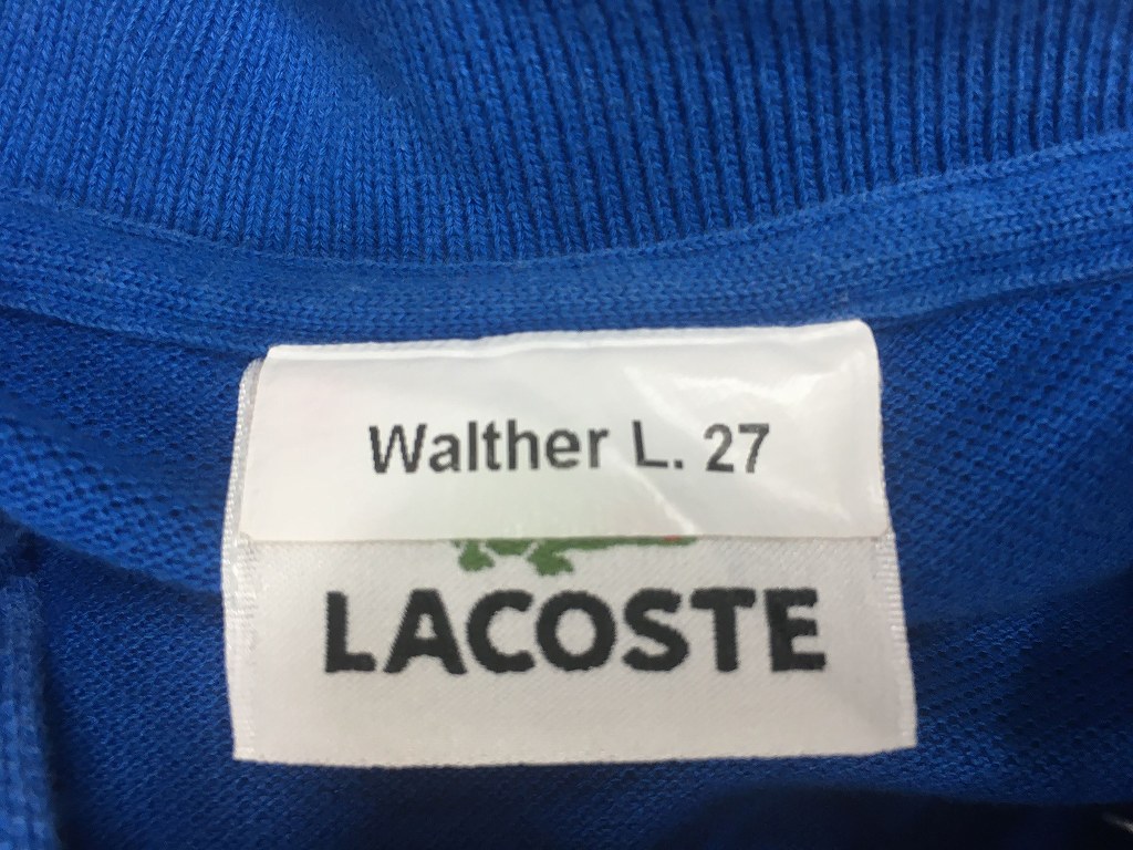 103308 「LACOSTE　ラコステ」　ポロシャツ　MADE IN FRANCE