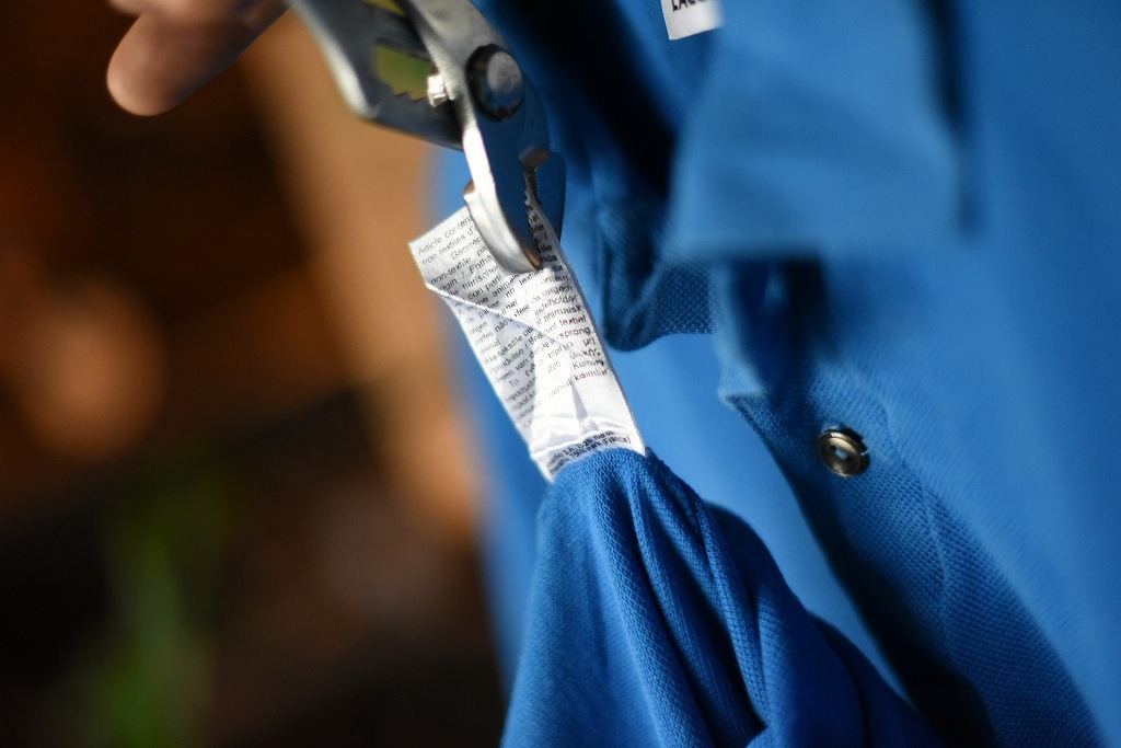 103308 「LACOSTE　ラコステ」　ポロシャツ　MADE IN FRANCE