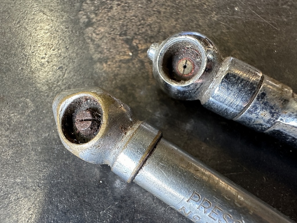 108007 ヴィンテージ　「PRESSURE GAUGE」   エアゲージ 工具　英国 MADE IN ENGLAND