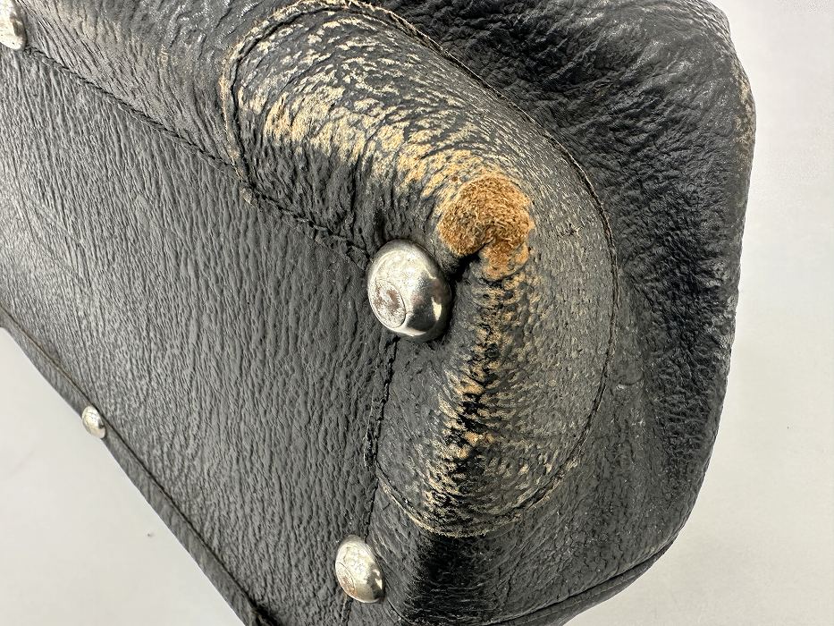 108190 ヴィンテージ  レザー ボストンバッグ ドクターバッグ 鞄　