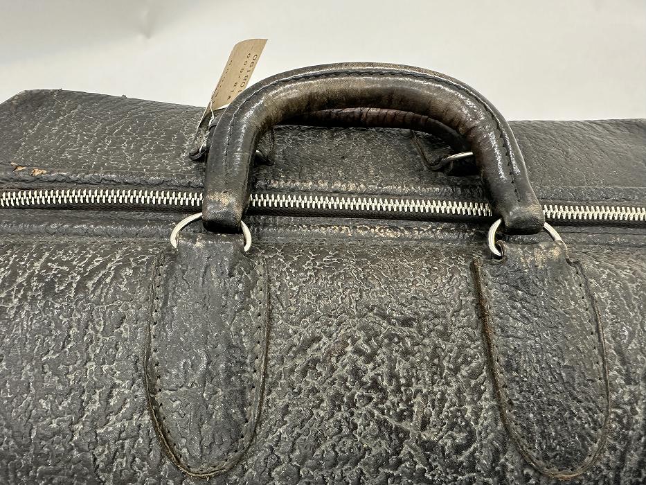 108190 ヴィンテージ  レザー ボストンバッグ ドクターバッグ 鞄　