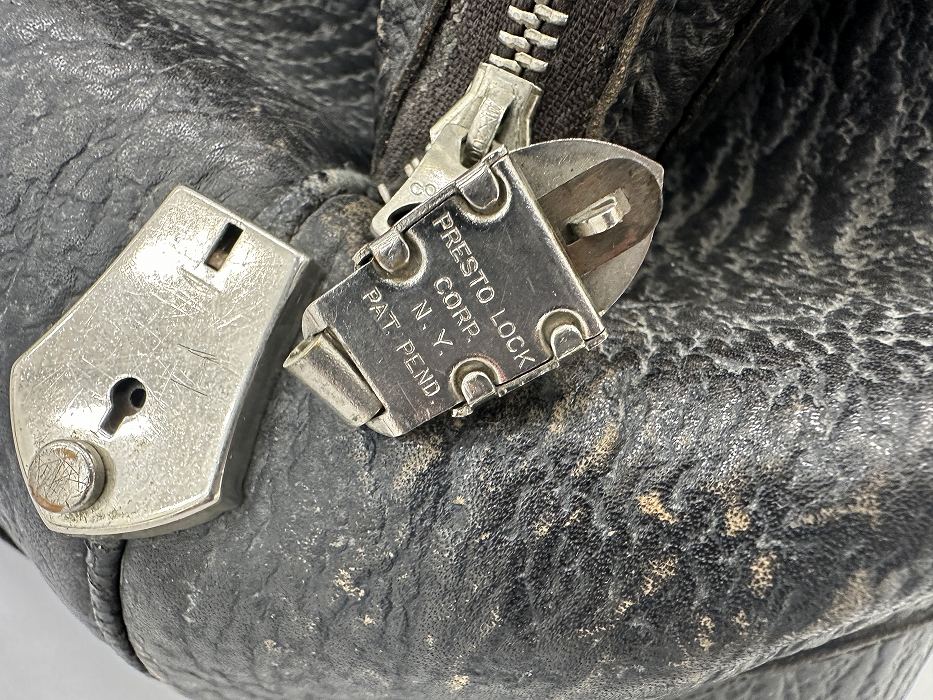 108190 ヴィンテージ  レザー ボストンバッグ ドクターバッグ 鞄　