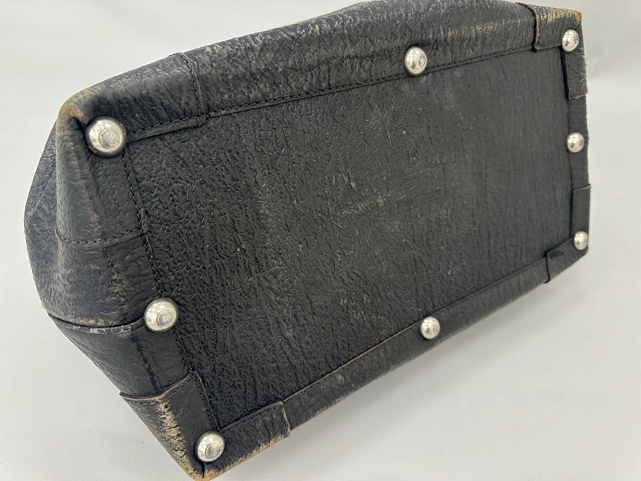 108190 ヴィンテージ  レザー ボストンバッグ ドクターバッグ 鞄　