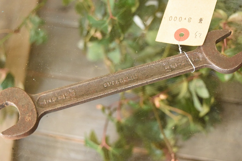 104420 UK ヴィンテージ　スパナ　ツール　英国 MADE IN ENGLAND