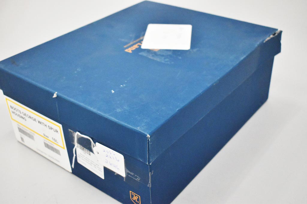 108954 SIZE 10L「George Boots」John Land 英国ジョージブーツ  レザーブーツ MADE IN ENGLAND BOX付属