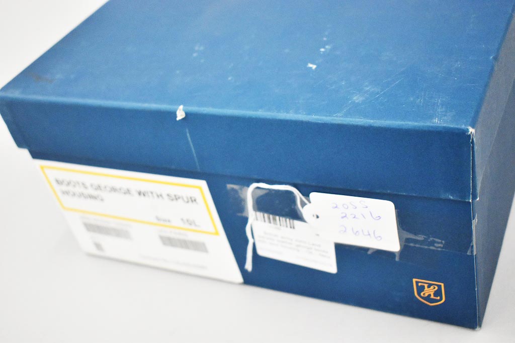 108954 SIZE 10L「George Boots」John Land 英国ジョージブーツ  レザーブーツ MADE IN ENGLAND BOX付属