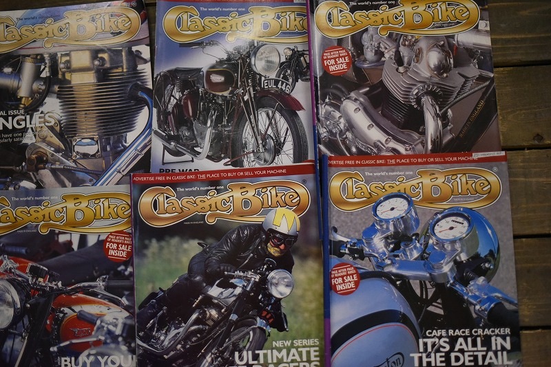 B0871 「Classic Bike」 クラシックバイク 12冊セット ヴィンテージ モーターサイクル誌 古本 雑誌