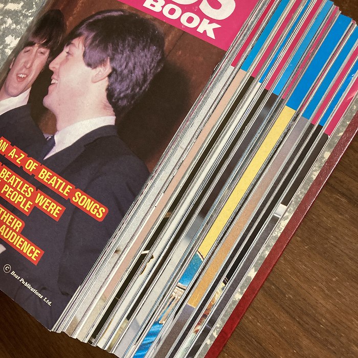 B3877　1989 1990　バインダー15冊セット　「The Beatles Book」 ビートルズ　英国本