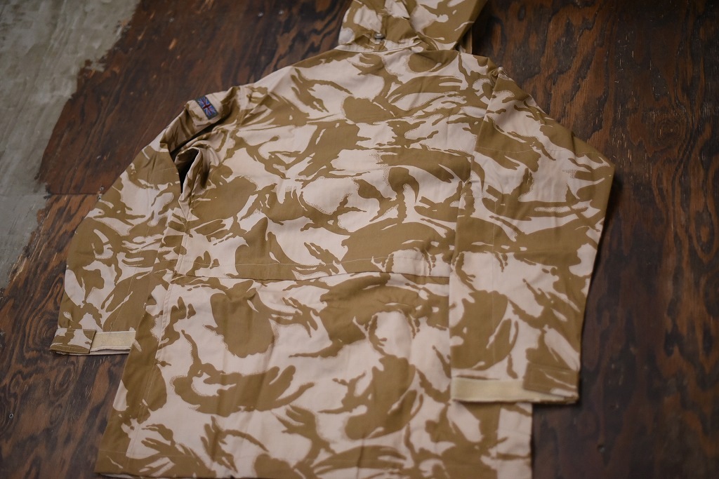 106579 170/104 英国軍 実物 新品 WINDPROOF コンバット スモック デザートDPM カモ