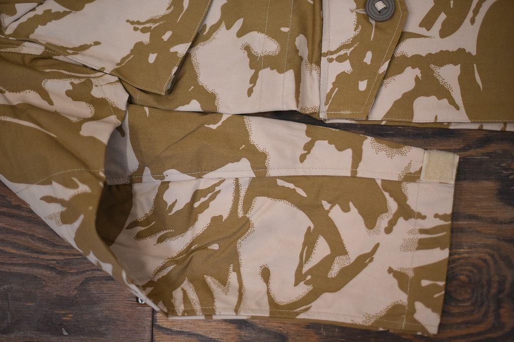 106579 170/104 英国軍 実物 新品 WINDPROOF コンバット スモック デザートDPM カモ