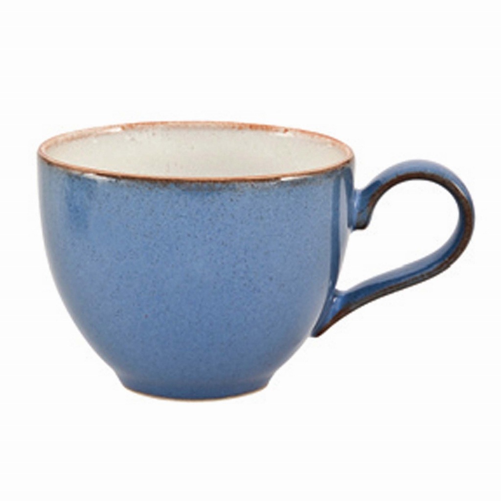 Z0055-ED9101SET　英国製 「Denby」　デンビーヘリテージファウンテン　ティーカップ　200ml ティーソーサー