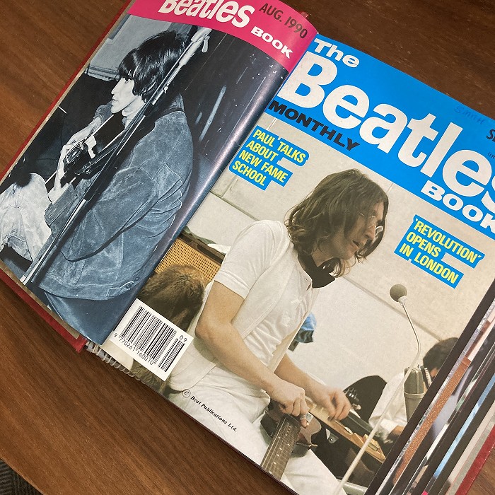 B3878　1990 1991　バインダー15冊セット　「The Beatles Book」 ビートルズ　英国本