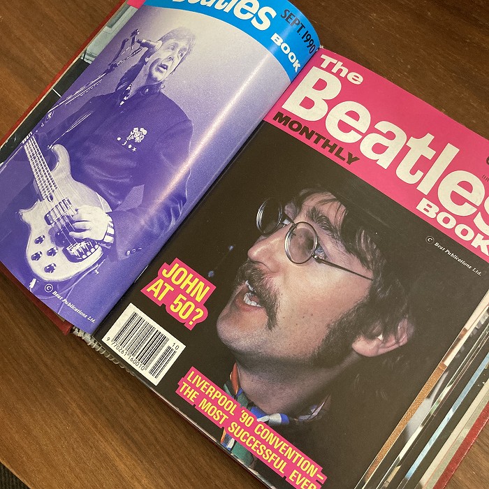 B3878　1990 1991　バインダー15冊セット　「The Beatles Book」 ビートルズ　英国本