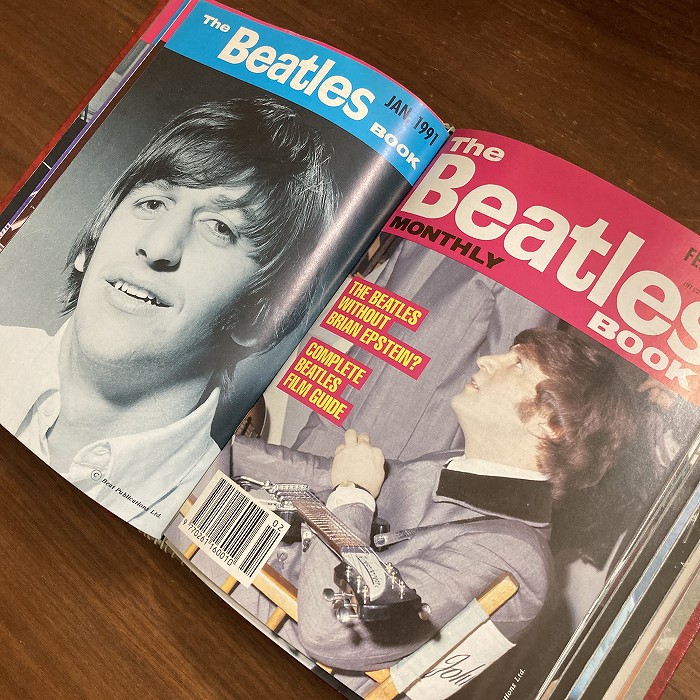 B3878　1990 1991　バインダー15冊セット　「The Beatles Book」 ビートルズ　英国本